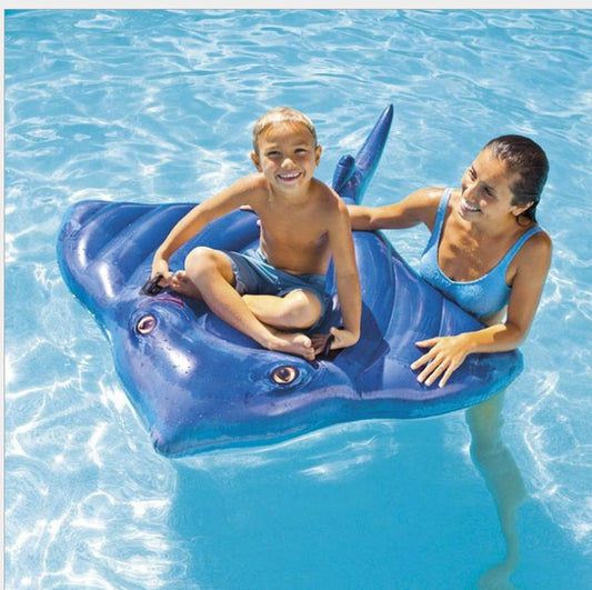 Stingray inflatable swimming ring