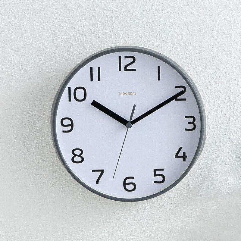 Mute Clock Desktop Small Wall Clock