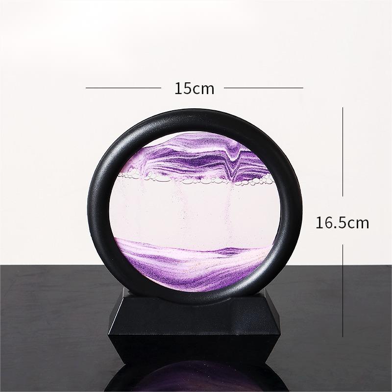 Quicksand Painting Hourglass Ornaments Decoration Glass Crafts